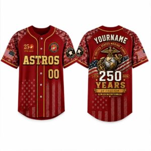 2026 Astros U.S.M.C Celebrates 250 Years USA Anniversary Jersey