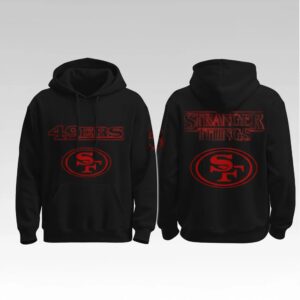 2026 SF 49Ers Stranger Things Hoodie Bigfirefashion
