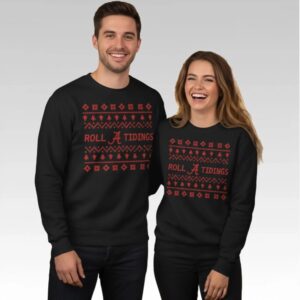 2026 Alabama Crimson Tide Roll Tidings Ugly Sweater Bigfire Fashion