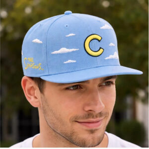 2026 Chicago Cubs The Simpsons Clouds Hat - Bigfirefashion