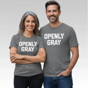 2026 Adrianne Curry Openly Gray Shirt Bigfirefashion