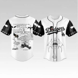 LA Dodgers Fourth Wing Night 2026 Jersey - Bigfirefashion