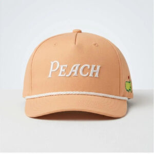 2026 Masters Golf Peach Hat