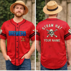 2026 Brewers Straw Hat Crew One Piece Jersey Bigfirefashion