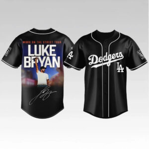 2026 LA Dodgers Luke Bryan Word On The Street Tour Jersey - Bigfirefashion