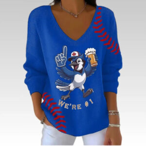 2025 Blue Jays We're 1 Sweatshirt 5 2025 Blue Jays We're 1 Sweatshirt - Bigfirefashion