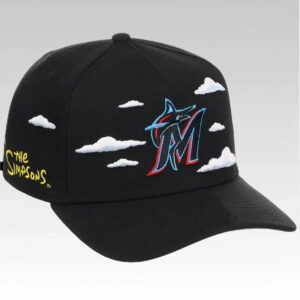 2026 Miami Marlins The Simpsons Clouds Hat