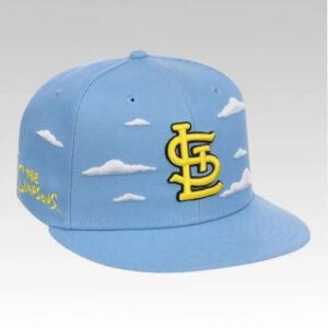 2026 Cardinals The Simpsons Clouds Hat