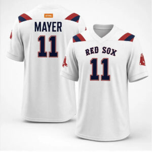 2026 Boston Red Sox Marcelo Mayer Football Jersey Giveaway