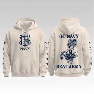 2026 Navy Midshipmen Go Navy Goat Beat Army Hoodie Bigfirefashion