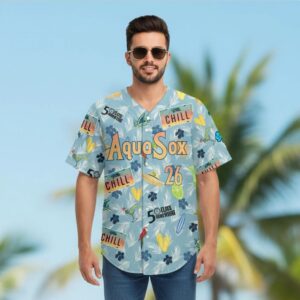 2026 Everett AquaSox Margaritaville Night Giveaway Hawaiian Shirt - Bigfirefashion