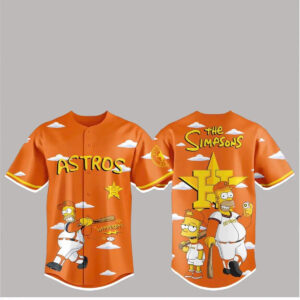 2026 Astros The Simpsons Wonderbat Clouds Jersey