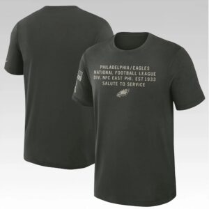 2025 Eagles Salute To Service Sideline Shirt - Bigfirefashion