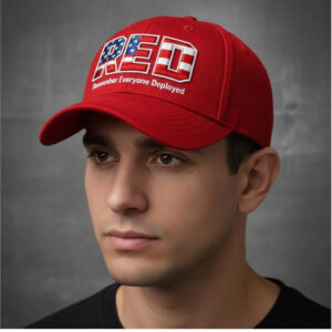 RED Remember Everyone Deployed Hat - Bigfirefashion