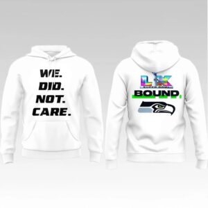 2026 Seattle Seahawks We Did Not Care Super Bowl Hoodie - Bigfirefashion