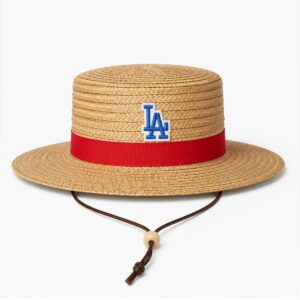 2026 LA Dodgers One Piece Straw Hat