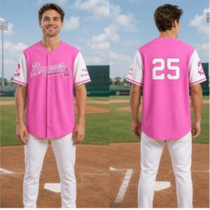 2026 Braves Breast Cancer Awareness Day Jersey Giveaway