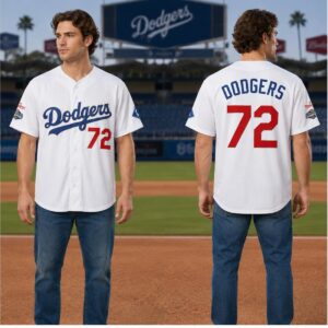 LA Dodgers 2025 World Champions Gold Jerseys Giveaway