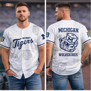 2026 Tigers Michigan Wolverines University Of Michigan Night Jersey - Bigfirefashion