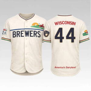 2026 Brewers Wisconsin America's Dairyland Jersey - Bigfirefashion