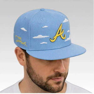 2026 Atlanta Braves The Simpsons Clouds Hat - Bigfirefashion
