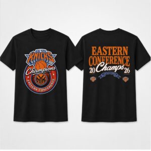 2026 NY Knicks Eastern Conference Champions Shirt