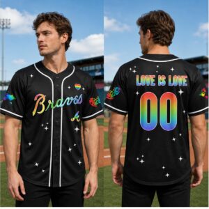 2026 Atlanta Braves Love Is Love Pride Jersey