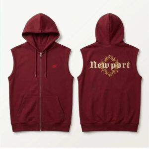Justin Bieber Newport Sleeveless Hoodie - Bigfirefashion