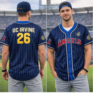 2026 Los Angeles Angels UC Irvine Night Jersey Giveaway - Bigfirefashion