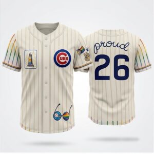2026 Chicago Cubs Pride Celebration Jersey Giveaway