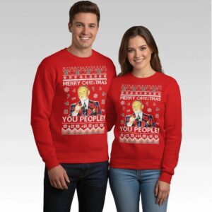2026 Don Cherry Merry Christmas You People Ugly Sweater Bigfire Fashion