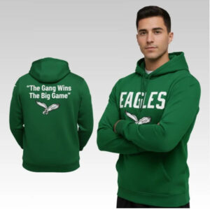 2025 Eagles The Gang Win The Big Game Hoodie - Bigfirefashion