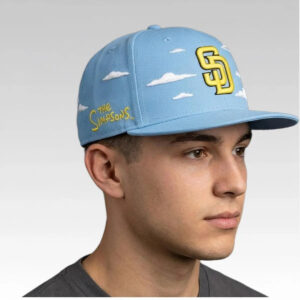 2026 San Diego Padres The Simpsons Clouds Hat