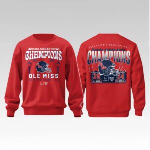 Ole Miss Rebels Allstate Sugar Bowl Champions Shirt Bigfire Fashion