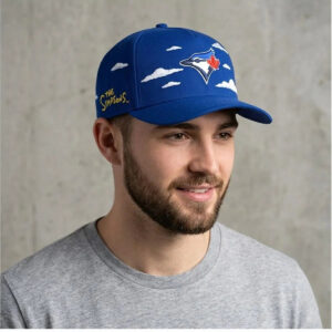 2026 Toronto Blue Jays The Simpsons Clouds Hat