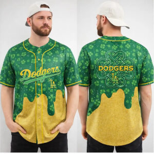2026 LA Dodgers Patrick's Day Jersey - Bigfirefashion