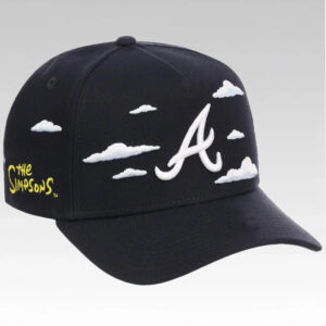 2026 Atlanta Braves The Simpsons Clouds Hat - Bigfirefashion