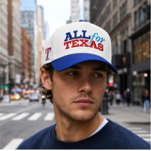 2026 Rangers True Brvnd All For Texas Cap Giveaway