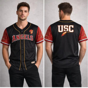 2026 Los Angeles Angels USC Day Jersey Giveaway - Bigfirefashion