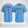 2026 Brewers Brice Turang USA 250 Fourth Of July Jersey 2 1