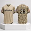 2026 Marlins Military Appreciation Jersey Giveaway 1 2 1