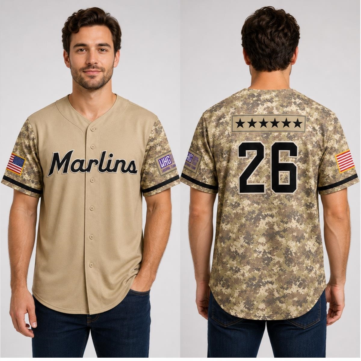 2026 Marlins Military Appreciation Jersey Giveaway 2 1