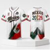 2026 Mexico World Cup Baseball Jersey 2 1