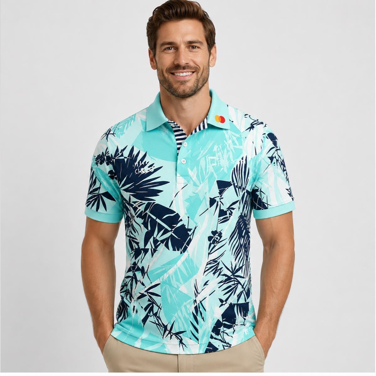 2026 PGA Travelers Championship Viktor Hovland Polo Shirt 2 2026 PGA Travelers Championship Viktor Hovland Polo Shirt 1 2 1
