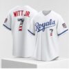 2026 Royals Bobby Witt Jr USA 250 Fourth Of July Jersey 2 1