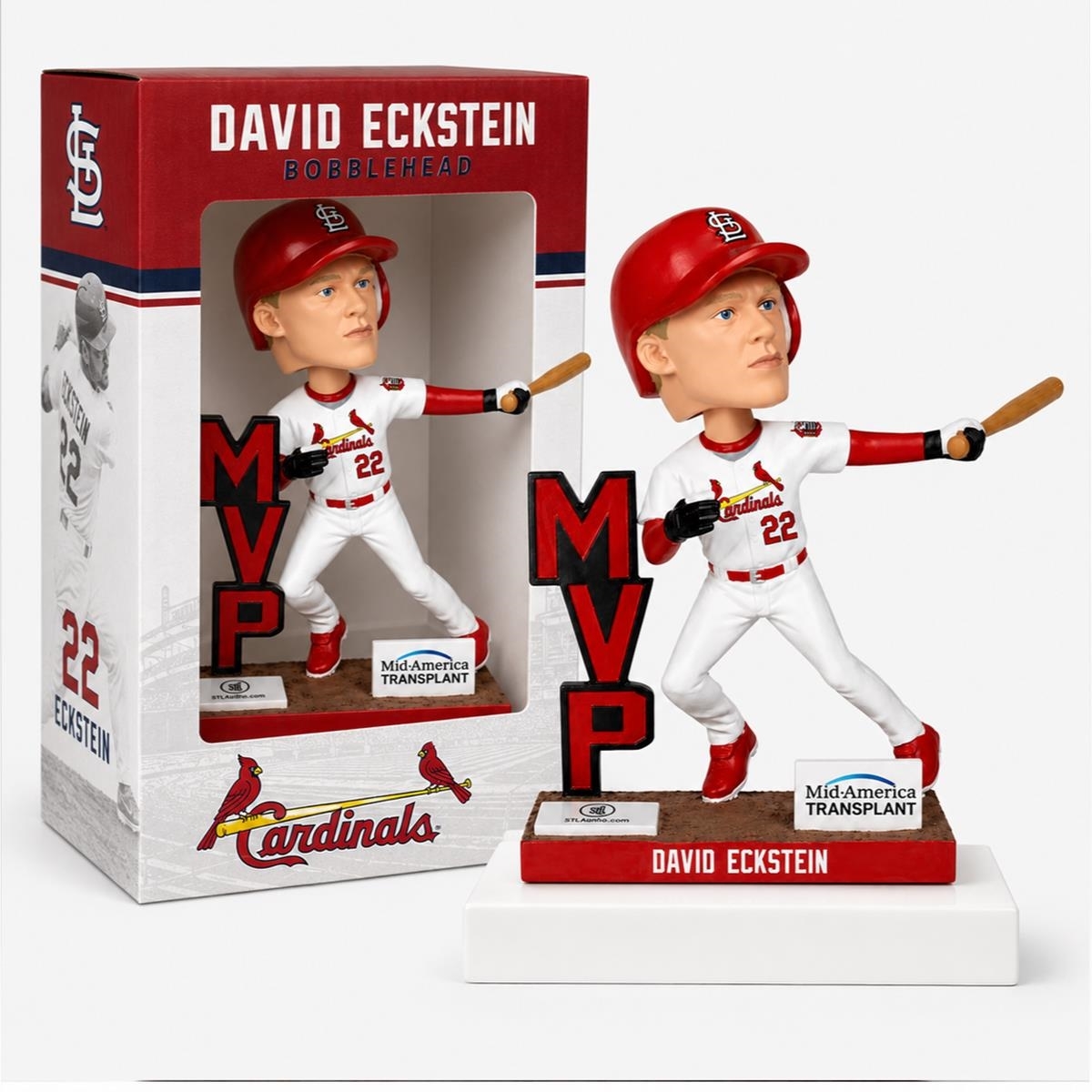 2026 St Louis Cardinals David Eckstein Bobblehead Giveaway