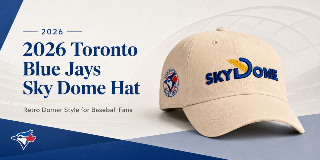 2026 Toronto Blue Jays Sky Dome Hat Banner Blog