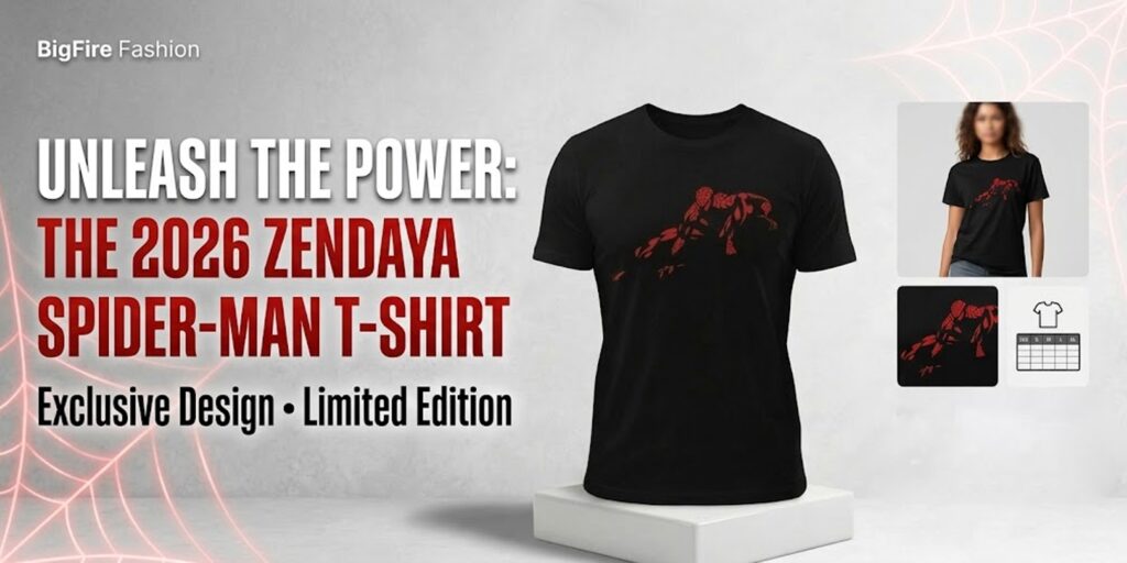 2026 Zendaya Spider Man Shirt Banner Blog