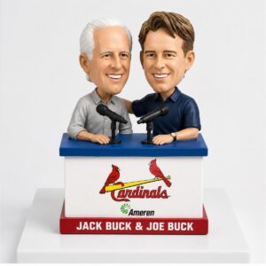 2026 Cardinals Jack Buck And Joe Buck Bobblehead Giveaway
