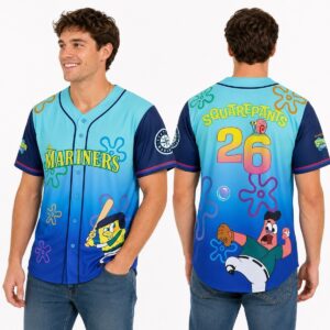 63M7MZRj 2026 Mariners SpongeBob SquarePants Jersey Giveaway 1 New folder 1